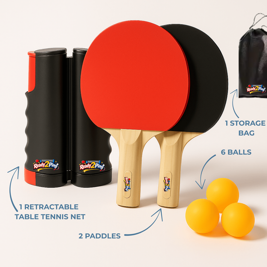 Ready2Ping ™ - Table Tennis Set